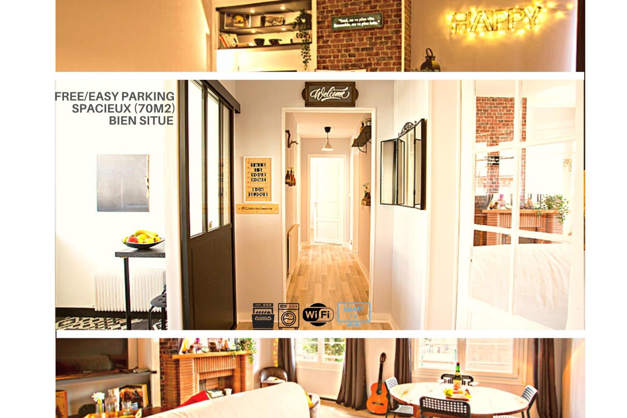 #Lindustriochampetre Free Parking, Bien Situe, Spacieux, Proche Clinique Руан Экстерьер фото